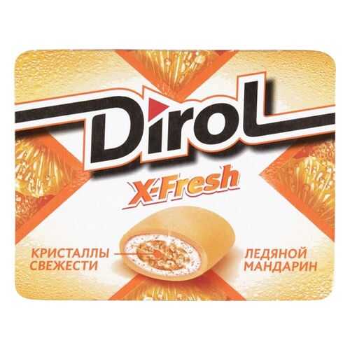 Жевательная резинка Dirol x-fresh ледяной мандарин 16 г в Магнит