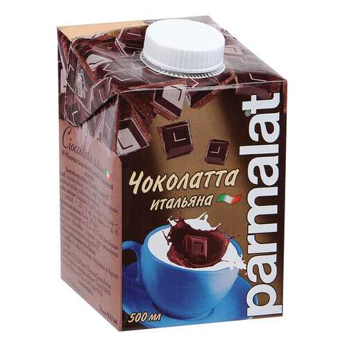 Коктейль Parmalat cioccolata Italiana молочно-шоколадный 1.9% 0.5 л в Магнит