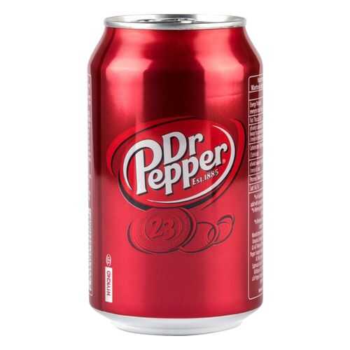 Напиток безалкогольный Dr.Pepper сильногазированный жестяная банка 0.33 л в Магнит