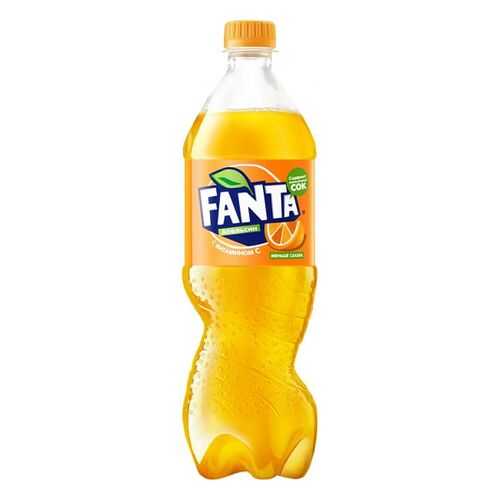 Напиток безалкогольный сильногазированный Fanta апельсин с витамином С пластик 0.9 л в Магнит