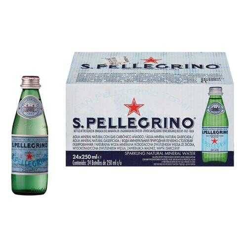 Минеральная вода газ S.Pellegrino 0.5 л стекло по 24 шт в Магнит