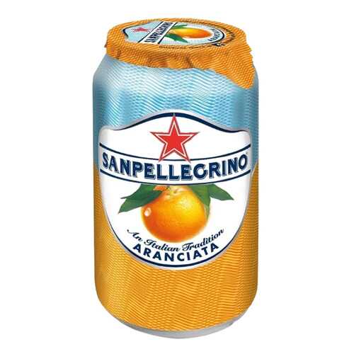 Напиток Aranciata Sanpellegrino апельсин среднегазированный сокосодержащий 0.33 л в Магнит