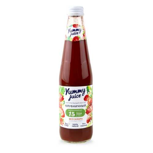 Нектар Yummy juice клубничный без сахара в Магнит