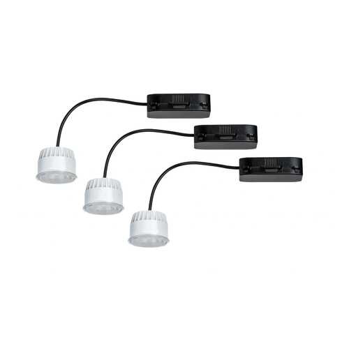 Комплект ламп EBL Coin LED 3x6,5W 51mm klar/Kst 93818 в Магнит