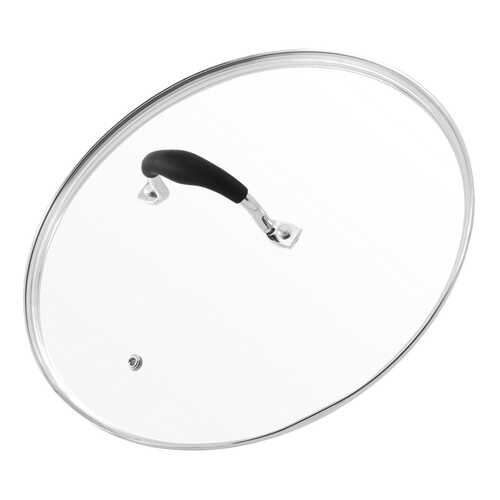 GLASS LID WITH METAL RIM Kрышка стеклянная с метал, ободком d20см в Магнит