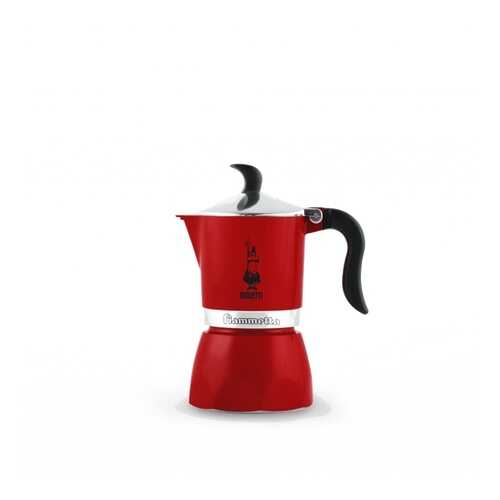 Гейзерная кофеварка Bialetti Fiametta RED (2019) 3 порции в Магнит