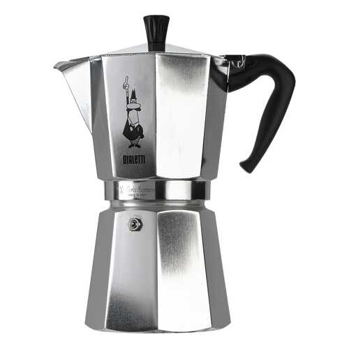 Кофеварка гейзерная Bialetti Moka Express 1166 Серебристый в Магнит