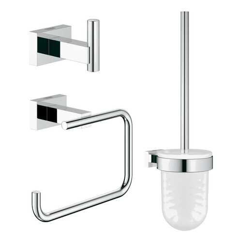 Набор аксессуаров для ванной Grohe Essentials Cube 3 предмета Хром в Магнит